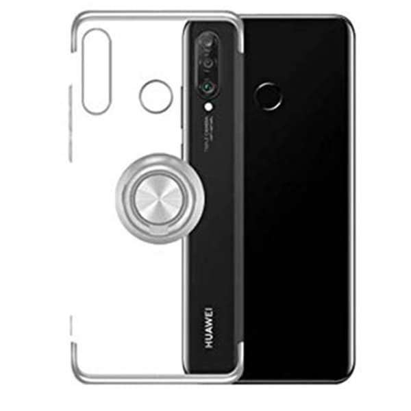 Huawei P30 Lite - Smidigt Silikonskal med Ringhållare