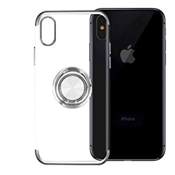 iPhone X/XS - Stötdämpande Smidigt Skal Ringhållare