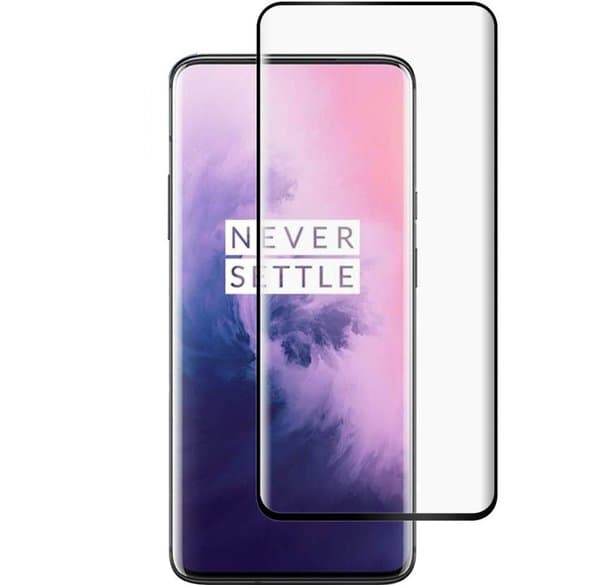 OnePlus 7 Pro Heltäckande 3D Härdat Glas Skärmskydd 0,2mm