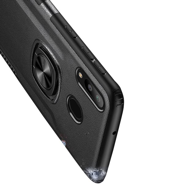 Samsung Galaxy A40 - Robust Leman Skal med Ringhållare