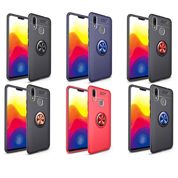 Samsung Galaxy A40 - Effektfullt Skyddsskal med Ringhållare