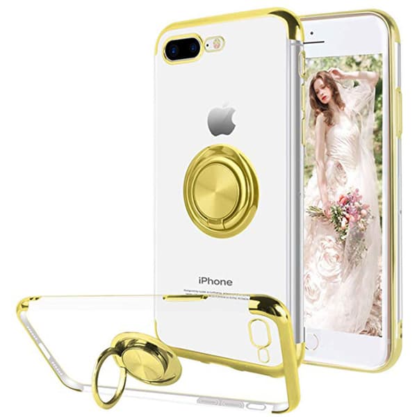 Exklusivt Skal med Ringh�llare - iPhone 7 Plus