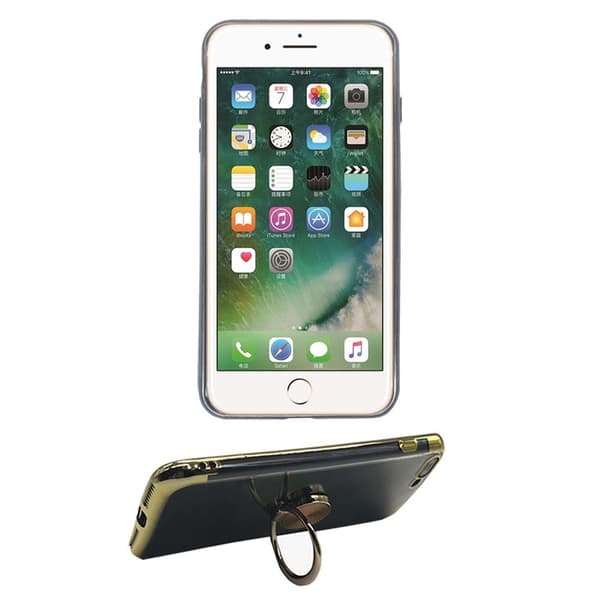 iPhone 8 Plus - Robust Skyddsskal i Silikon Ringh�llare