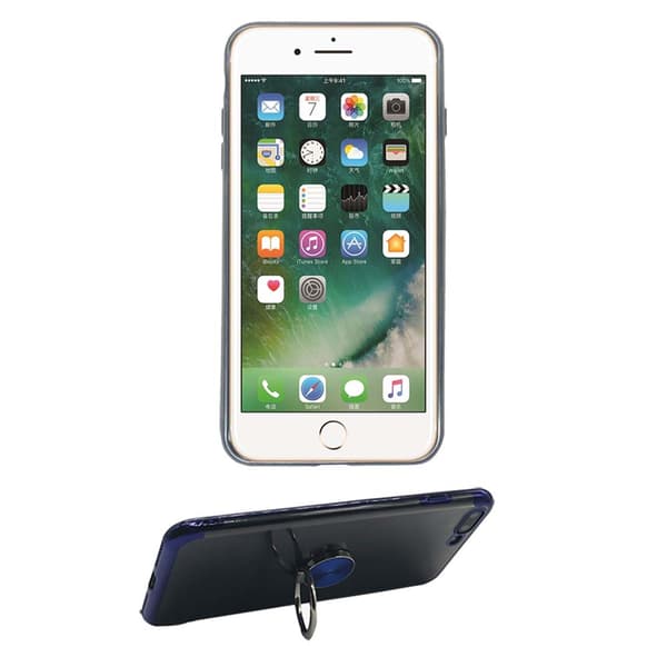iPhone 8 Plus - Robust Skyddsskal i Silikon Ringh�llare