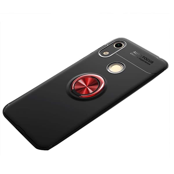 Huawei Y6 2019 - Skyddande Skal med Ringhållare