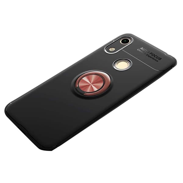 Huawei Y6 2019 - Skyddande Skal med Ringhållare