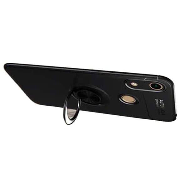 Huawei Y6 2019 - Skyddande Skal med Ringhållare