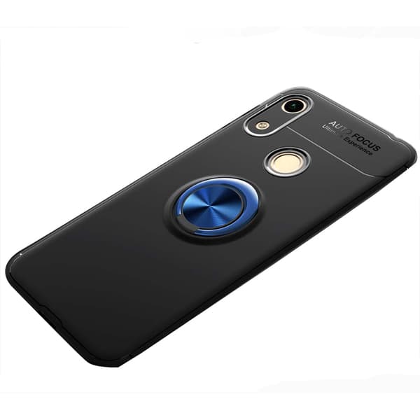 Huawei Y6 2019 - Skyddande Skal med Ringhållare