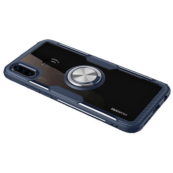 Skyddande Skal med Ringhållare - Huawei P30 Lite