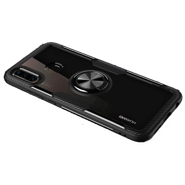 Skyddande Skal med Ringhållare - Huawei P30 Lite