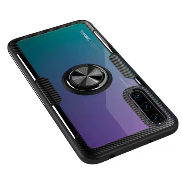 Skyddande Skal med Ringhållare - Huawei P30 Lite