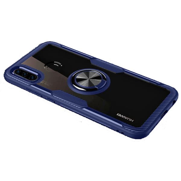 Skyddande Skal med Ringhållare - Huawei P30 Lite