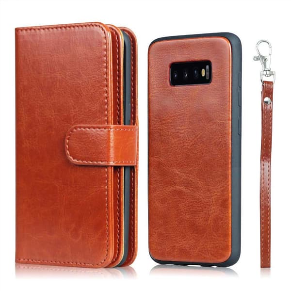 Elegant 9-Kort Royben Plånboksfodral - Samsung Galaxy S10 Plus