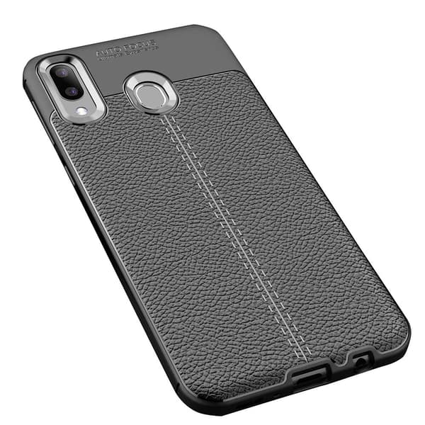 Samsung Galaxy A40 - Kraftfullt Silikonskal (AUTO FOCUS)