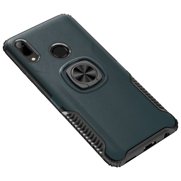Elegant Leman Skal med Ringhållare - Huawei Y6 2019