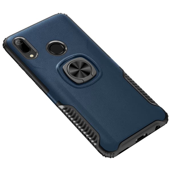 Elegant Leman Skal med Ringhållare - Huawei Y6 2019
