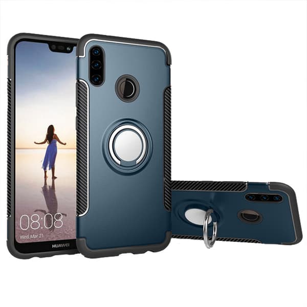 Exklusivt (ODOR) Skal med Ringhållare - Huawei P30 Lite