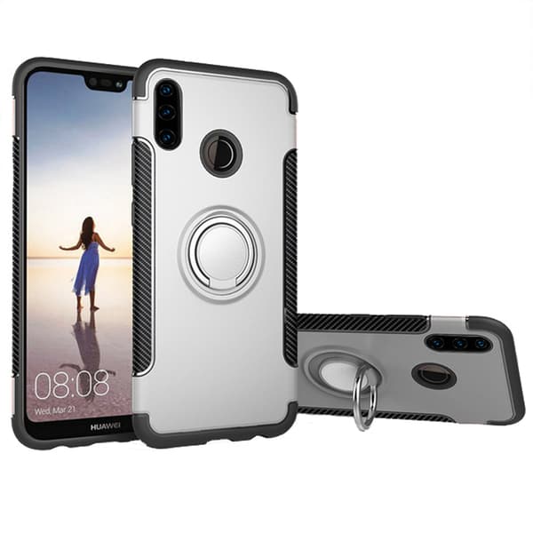 Exklusivt (ODOR) Skal med Ringhållare - Huawei P30 Lite