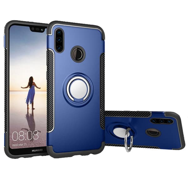 Exklusivt (ODOR) Skal med Ringhållare - Huawei P30 Lite