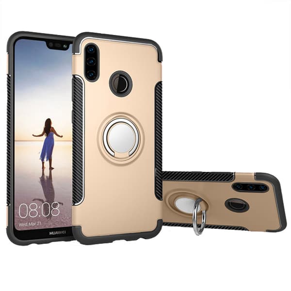 Exklusivt (ODOR) Skal med Ringhållare - Huawei P30 Lite