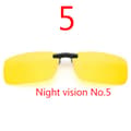 Miniatyrbild 6 av 11: Effektfulla Clip-on Solglasögon Polarized