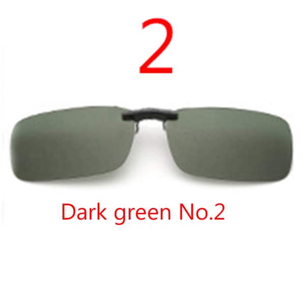 Effektfulla Clip-on Solglasögon Polarized