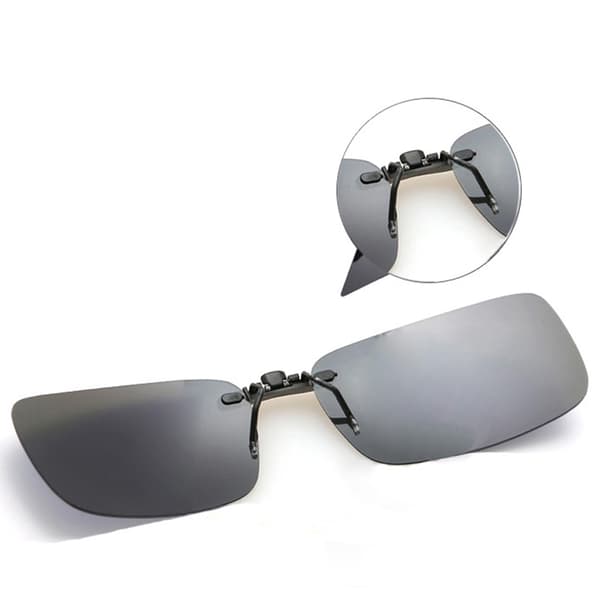 Effektfulla Clip-on Solglasögon Polarized