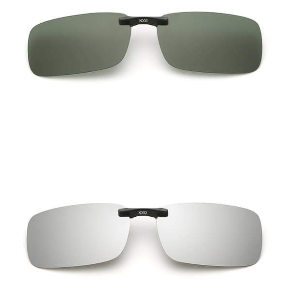 Effektfulla Clip-on Solglasögon Polarized