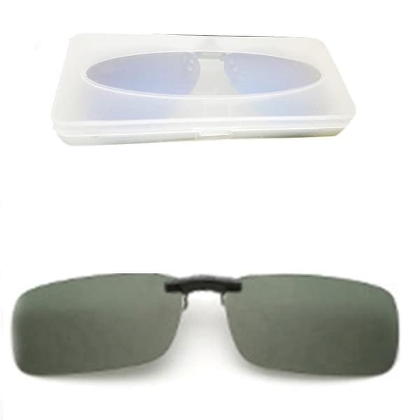 Effektfulla Clip-on Solglasögon Polarized