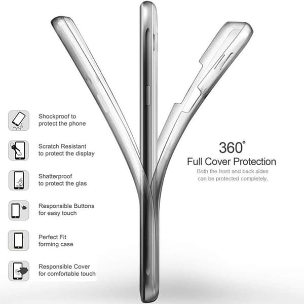 360° TPU Silikonfodral | NORTH | Samsung A20e