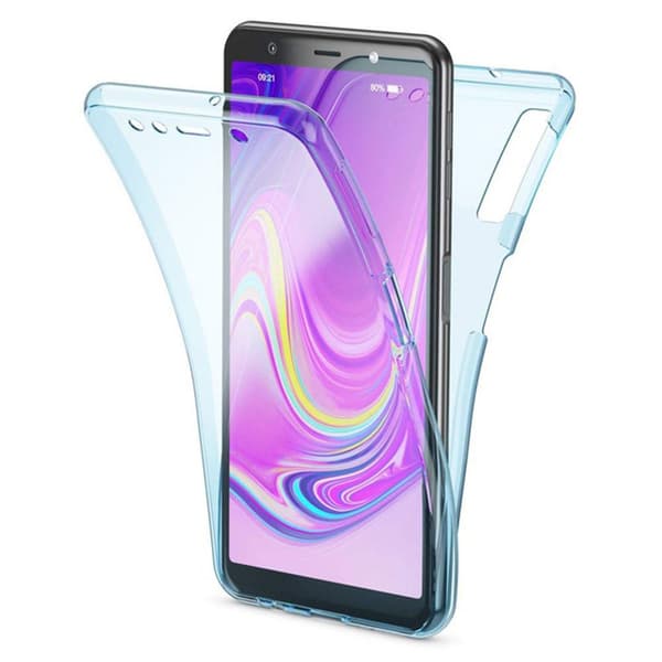 360° TPU Silikonfodral | NORTH | Samsung A20e Blå