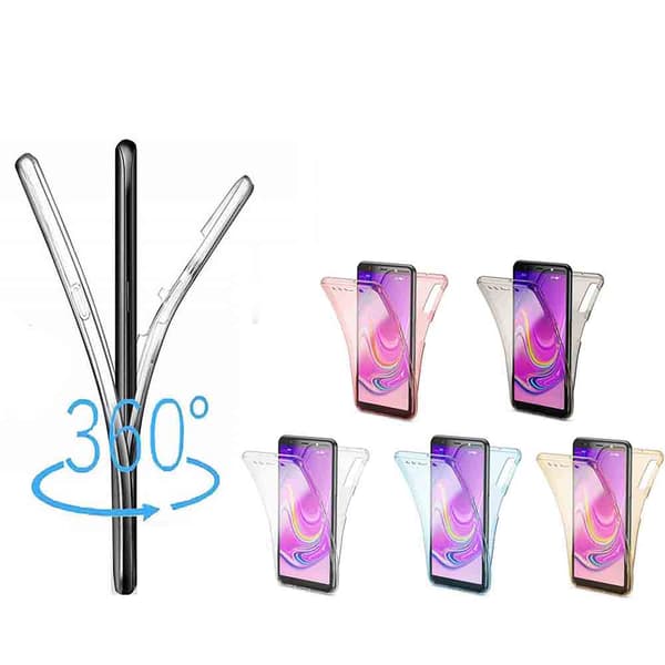 Samsung Galaxy A10 - Elegant Dubbelsidigt Silikonskal
