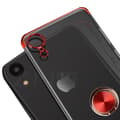 Miniatyrbild 9 av 11: iPhone XR - Praktiskt Silikonskal med Ringhållare (FLOVEME)