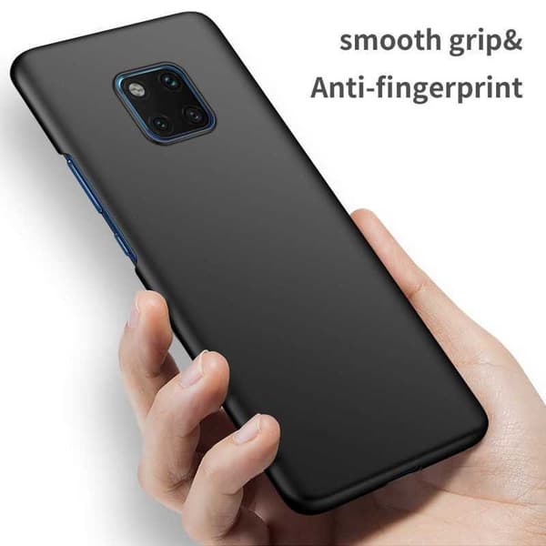 Mate 20 Pro Ultra Thin Matte Black Cover Basic V2