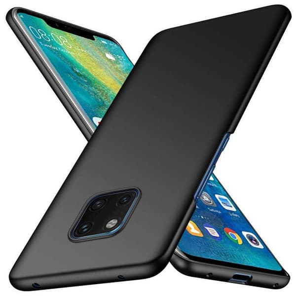 Mate 20 Pro Ultra Thin Matte Black Cover Basic V2