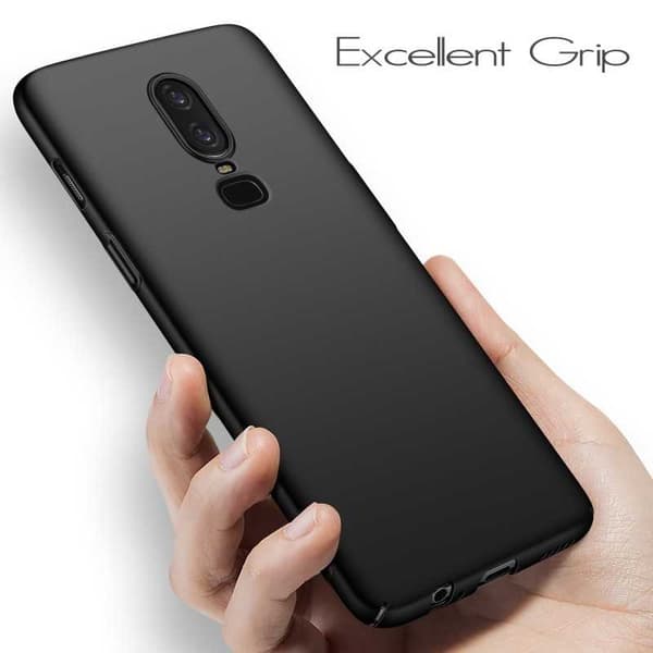 OnePlus 6 Ultratunt Mattsvart Skal Basic V2