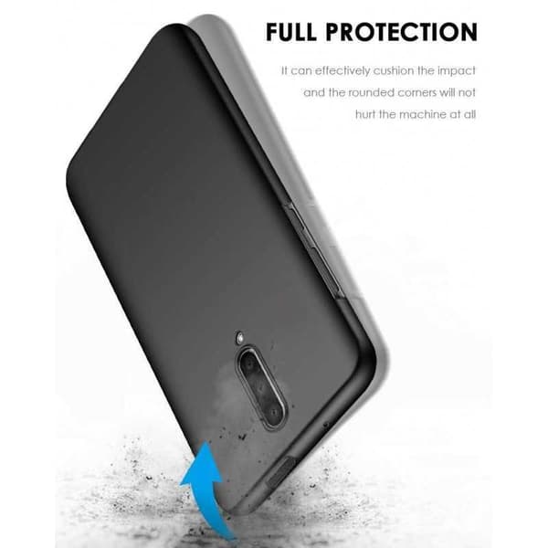 OnePlus 7 Pro Ultratunt Mattsvart Skal Basic V2
