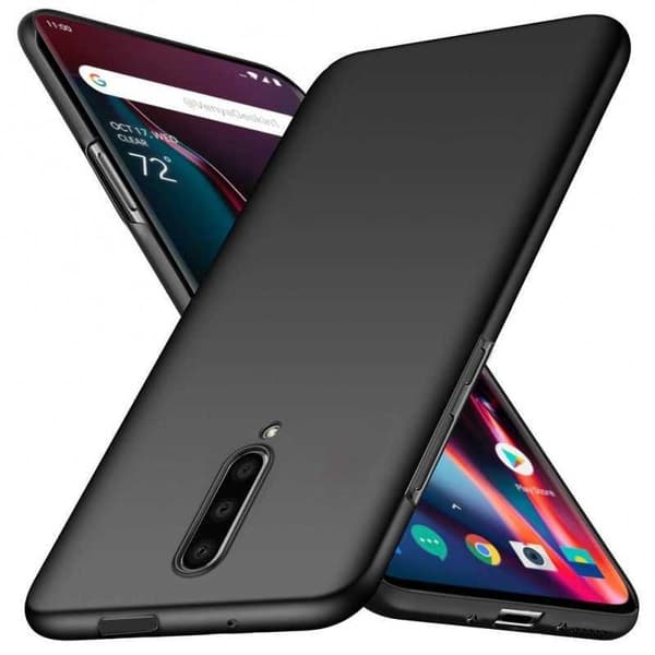 OnePlus 7 Pro Ultratunt Mattsvart Skal Basic V2