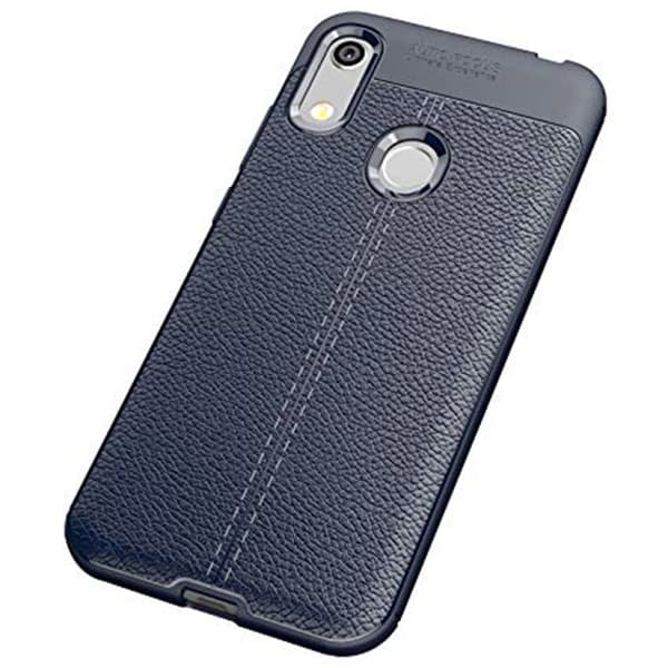 Huawei Y6 2019 - Auto Focus Skal Mörkblå Mörkblå