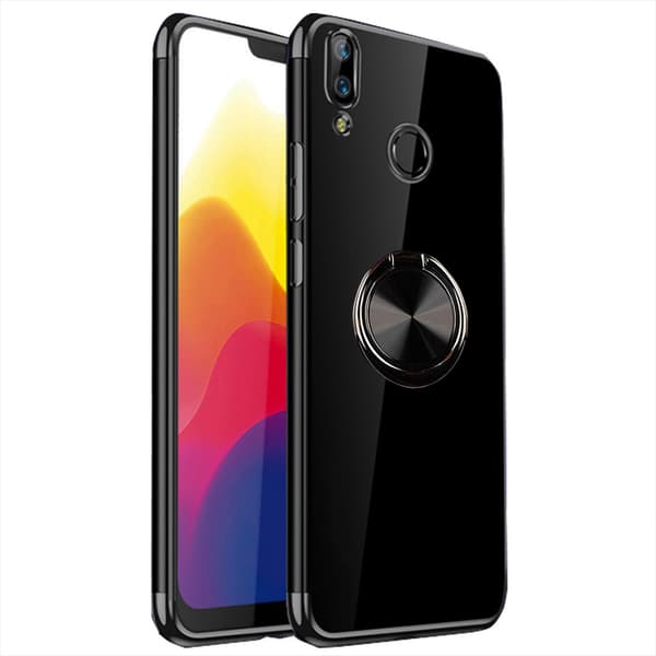 Silikonskal med Ringh�llare - Samsung Galaxy A40