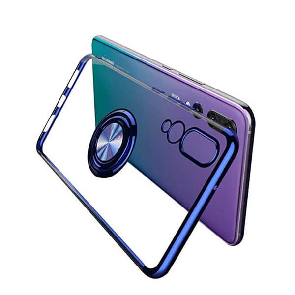 Exklusivt Silikonskal Ringhållare FLOVEME - Huawei P20
