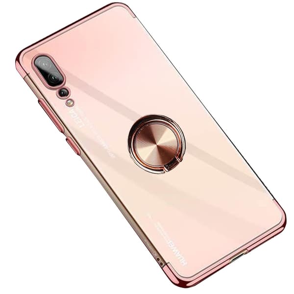 Exklusivt Silikonskal Ringhållare FLOVEME - Huawei P20