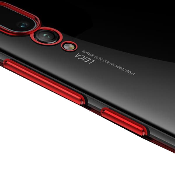 Exklusivt Silikonskal Ringhållare FLOVEME - Huawei P20