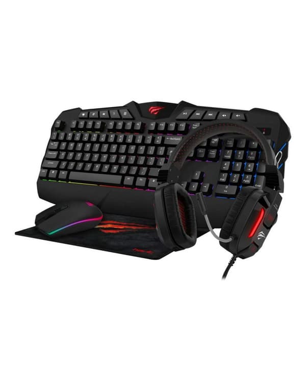 Havit KB478CM 4 i 1 gamingpaket Black