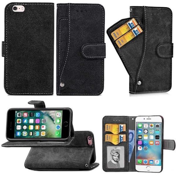 iPhone 6/6S Praktisk Plånboksfodral med 6-FACK Pharah