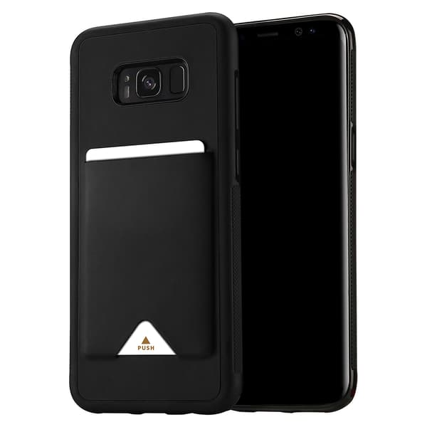 Stils�kert Skal med Kortfack - Samsung Galaxy S8+