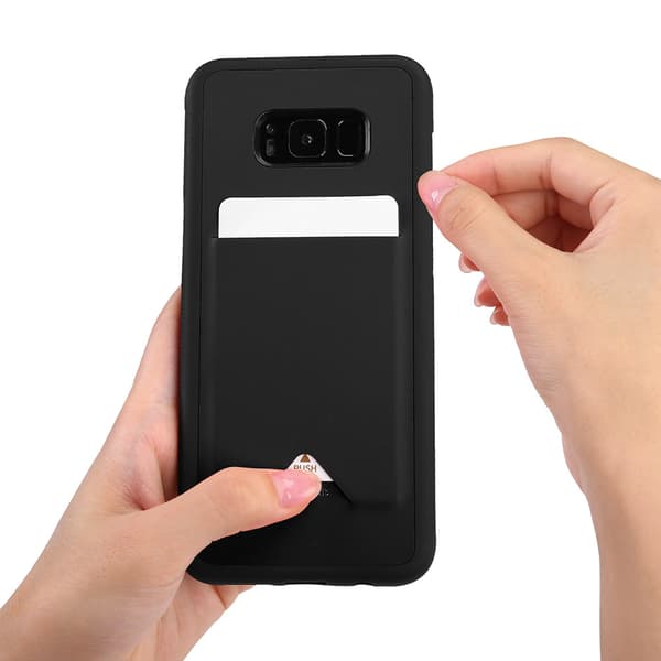Stils�kert Skal med Kortfack - Samsung Galaxy S8+