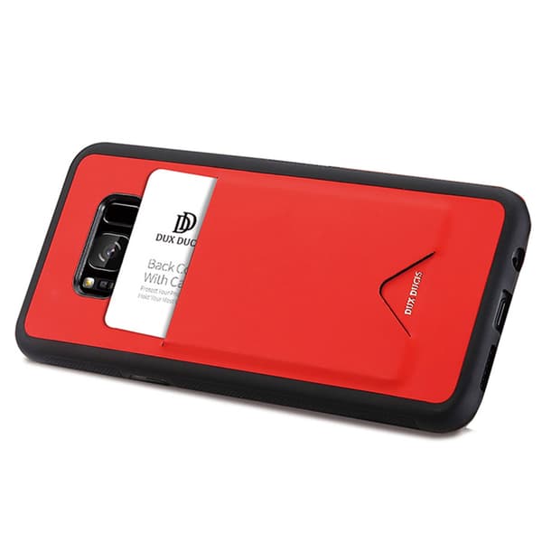 Stils�kert Skal med Kortfack - Samsung Galaxy S8+
