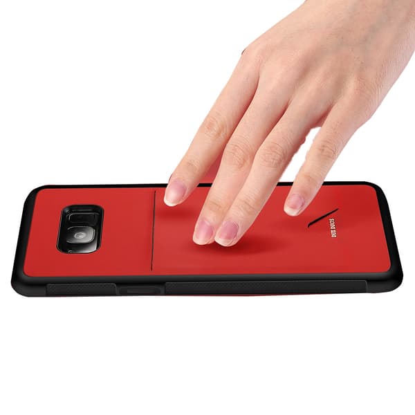 Stils�kert Skal med Kortfack - Samsung Galaxy S8+