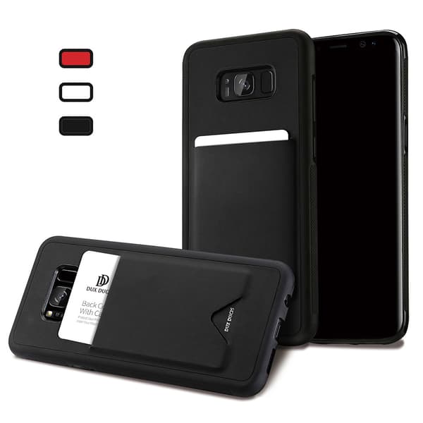 Stils�kert Skal med Kortfack - Samsung Galaxy S8+